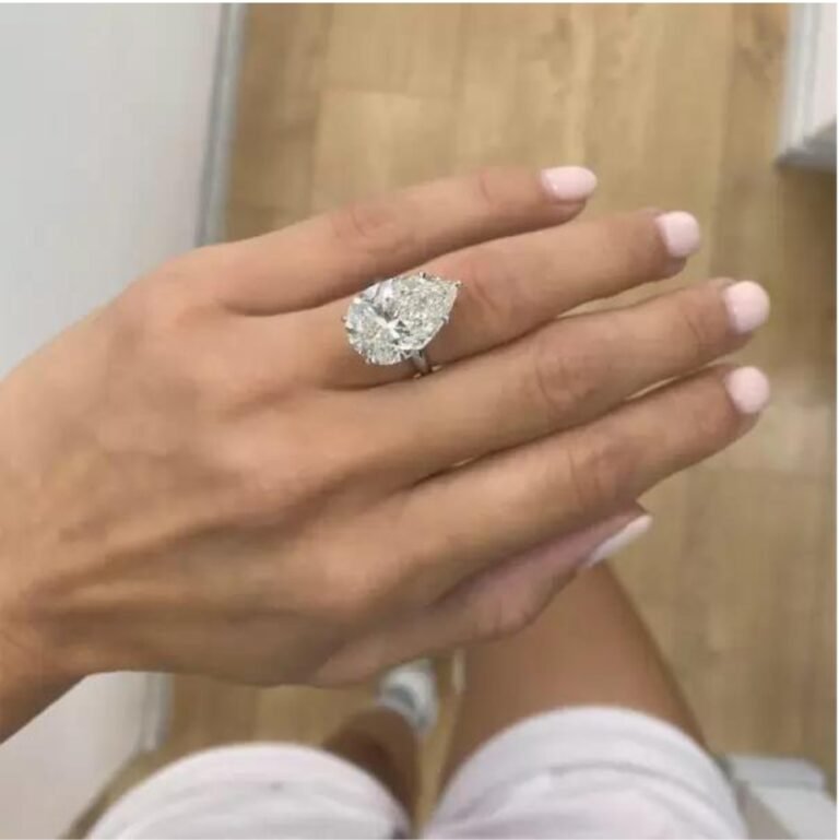 What Are Tilted Pear Engagement Rings?